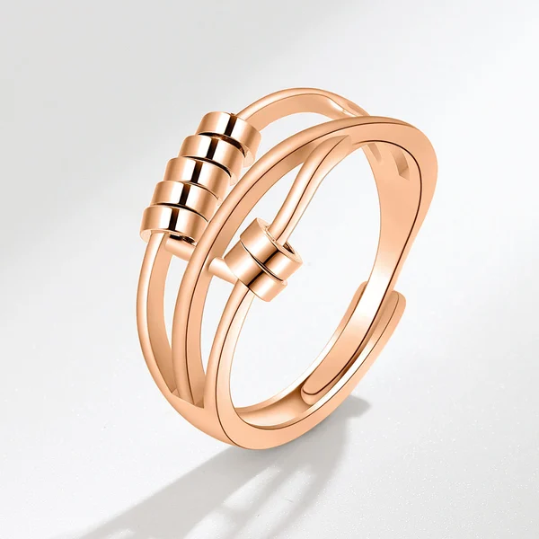 Enamel Fidget Ring