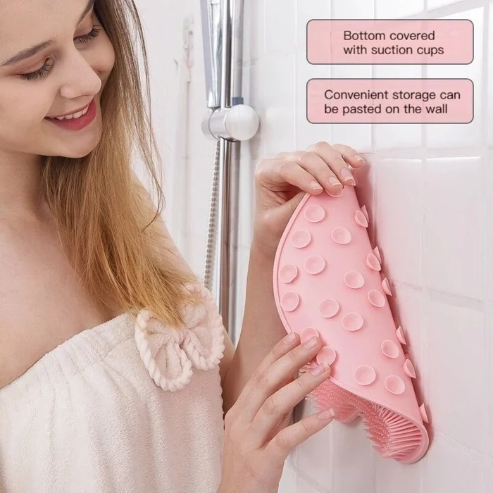 Shower Foot Back Scrubber Massage Pad