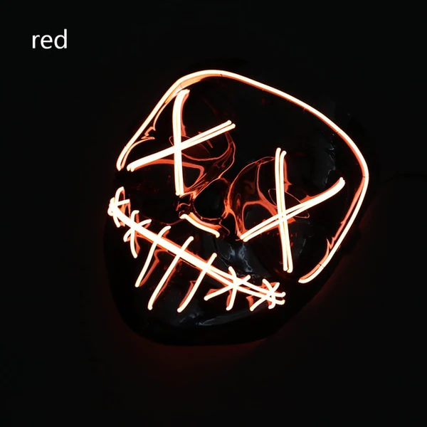 Led Halloween Purge Mask