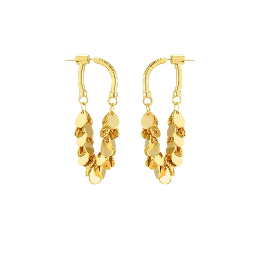 Sequin Tassel Earrings