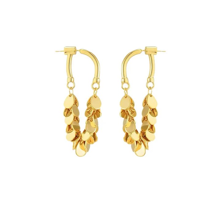 Sequin Tassel Earrings
