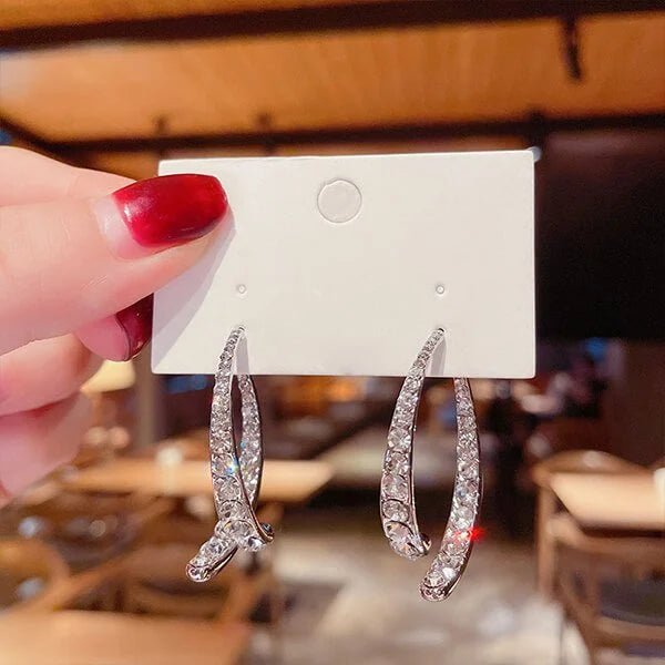 Fashion Oval Earrings