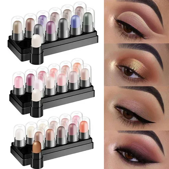 12 Colors Eye Shadow Pen