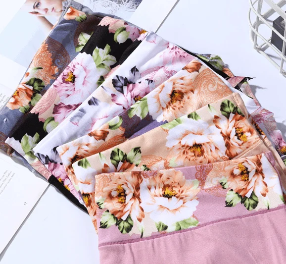 Womens colorful Flower Panties