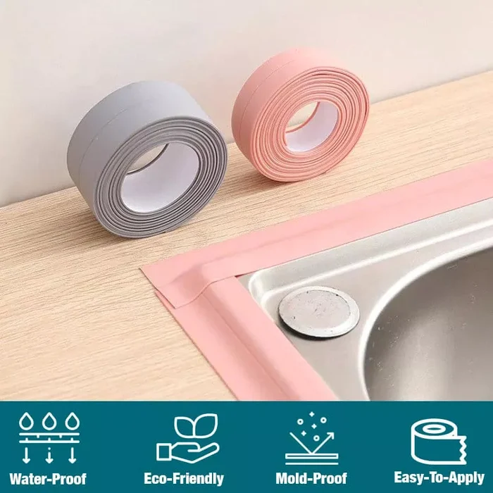 Magic Anti Mold Peel Stick Selfadhe Sive Caulk Tape Strip