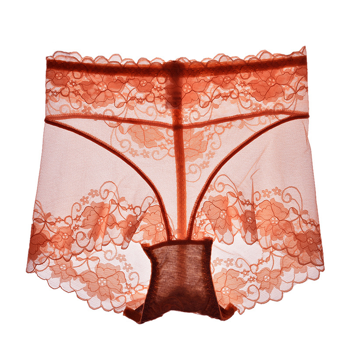 Mesh See Through Tummy Tucking Hips Lifting Panties