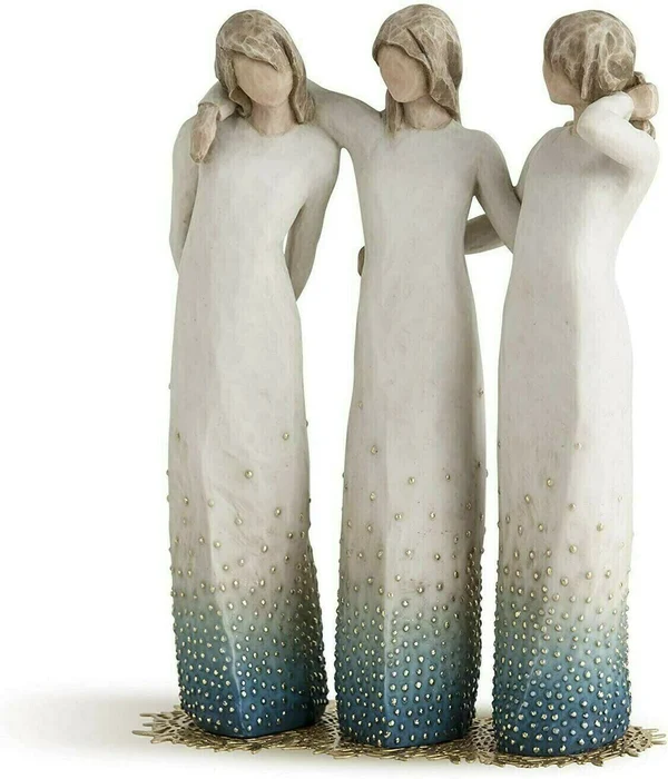 By My Side Sculpted Hand Painted Figure