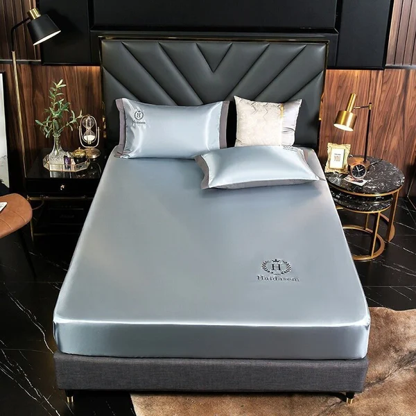 Summer Silky Ice Silk Mattress Cover