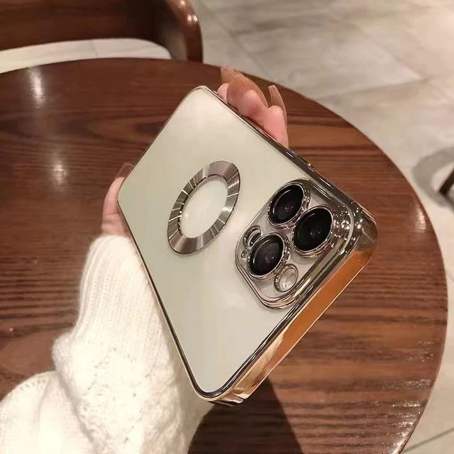 TRANSPARENT ELECTROPLATED IPHONE CASE