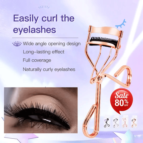 🔥LAST DAY 50% OFF 🔥New Eyelash curler with brush Makeup Tools