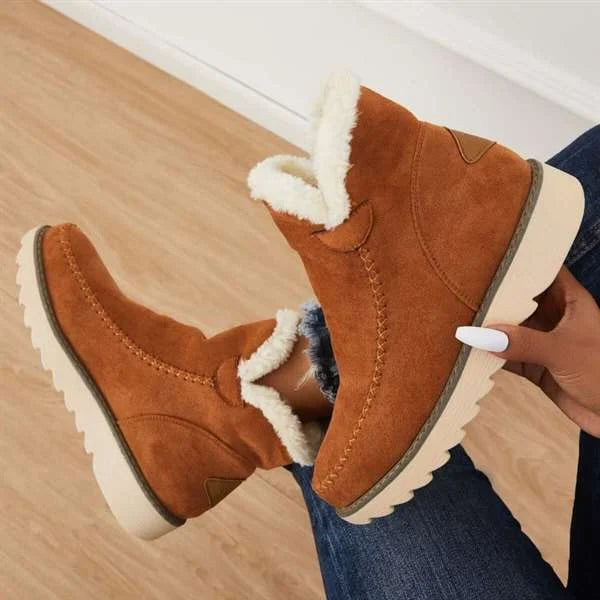 Womens Classic Non-Slip Ankle Snow Boots