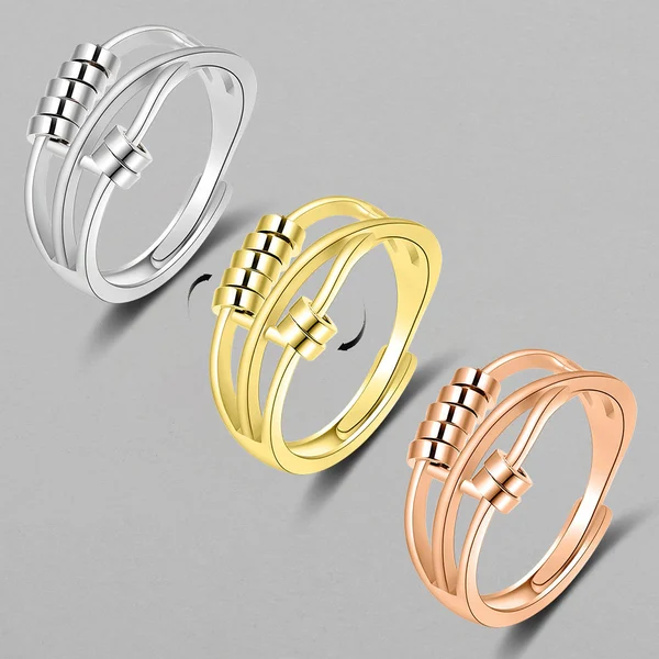 Enamel Fidget Ring
