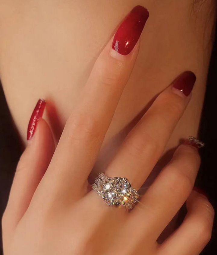 3 Carat Super Sparkling Diamond Ring