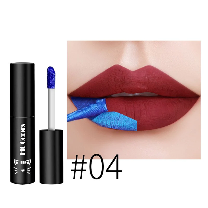5 COLORS TEAR OFF LIP GLAZE MATTE LIQUID LIPSTICK TINT COLOR