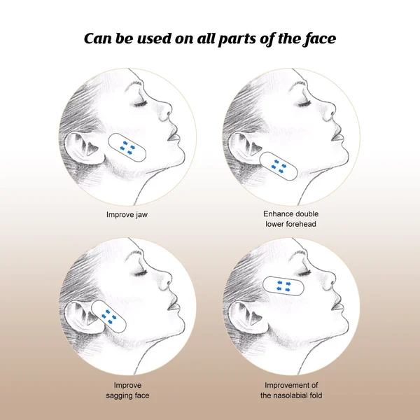 Invisible Face Lifter Tape Has a delicate V face