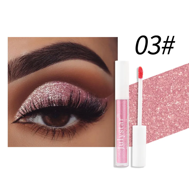 JULYSTAR 10 Colors Liquid Glitter Eyeshadow Set