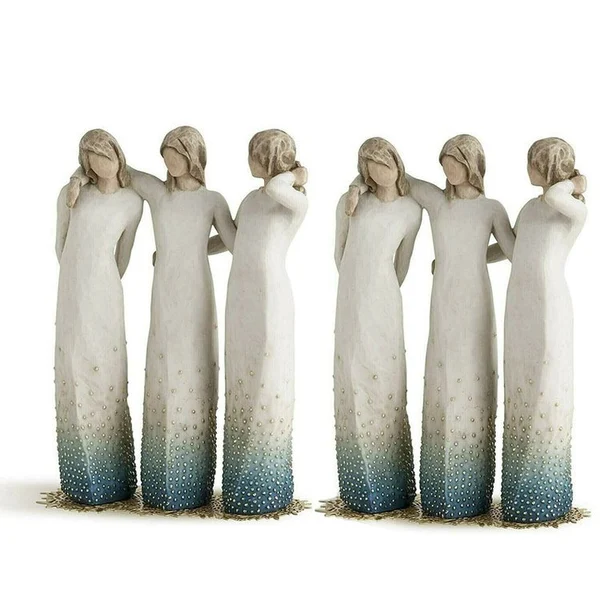 By My Side Sculpted Hand Painted Figure