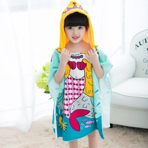 Childrens cape bath towel