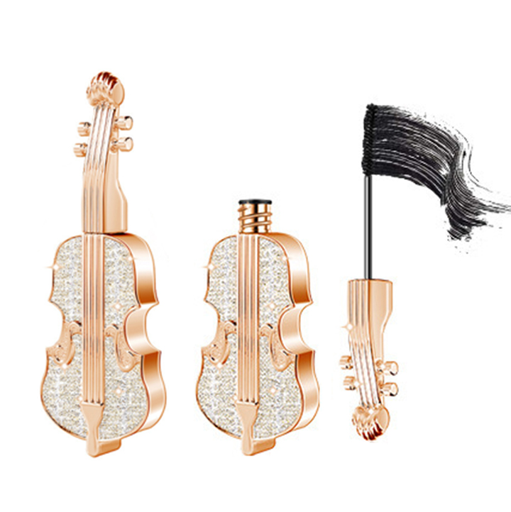 4D Waterproof Silk Fiber Thick Lengthening Violin Mascara
