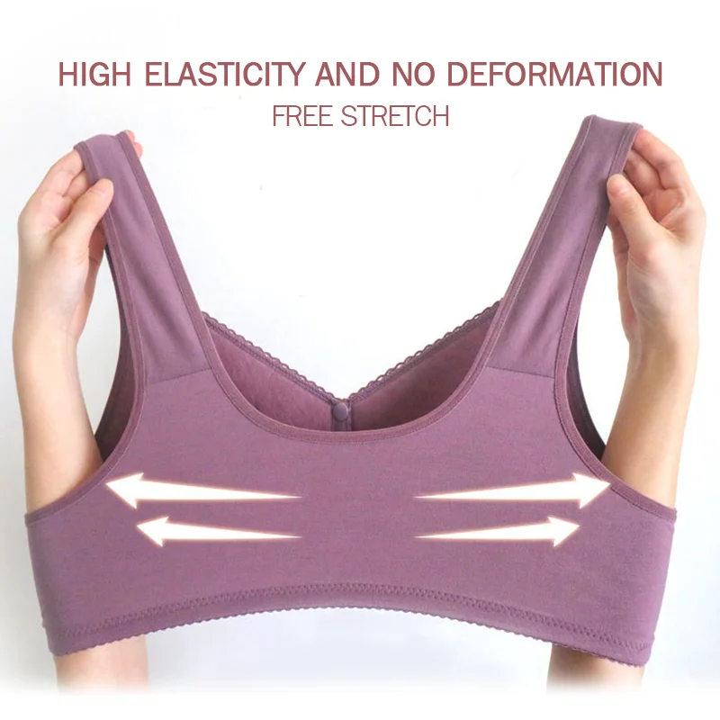 Cotton Front Closure Bra