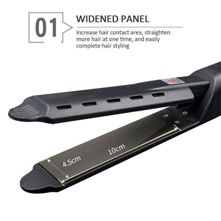 Ceramic Tourmaline Ionic Flat Iron Hair Straightener