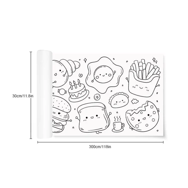 Childrens Drawing Roll