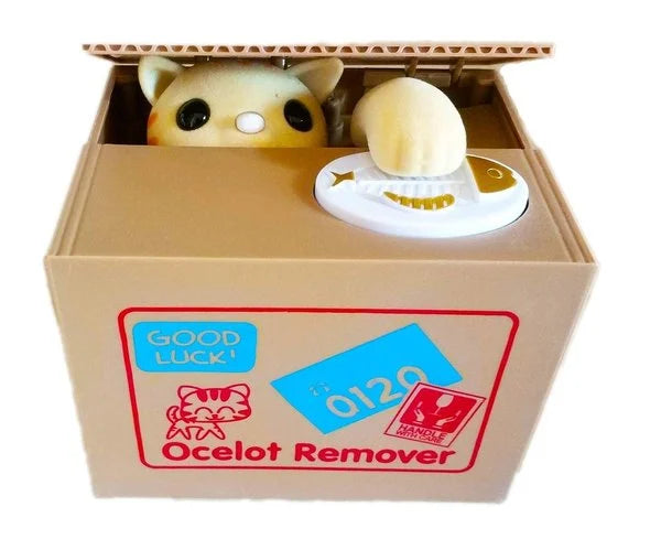 Little Dog And Cat Coin Bank