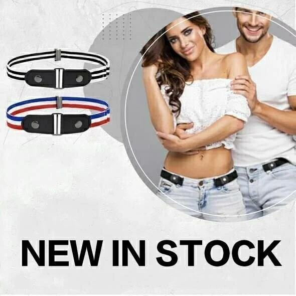 BUCKLE FREE INVISIBLE ELASTIC WAIST BELTS