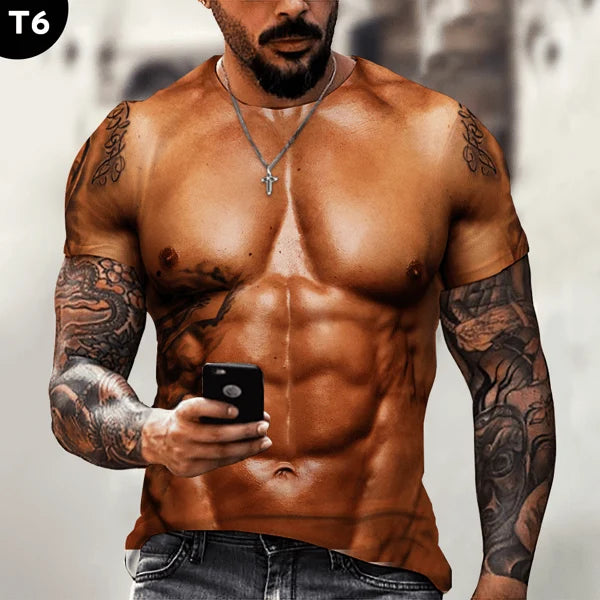 MUSCLE TATTOO All Over Print T Shirt