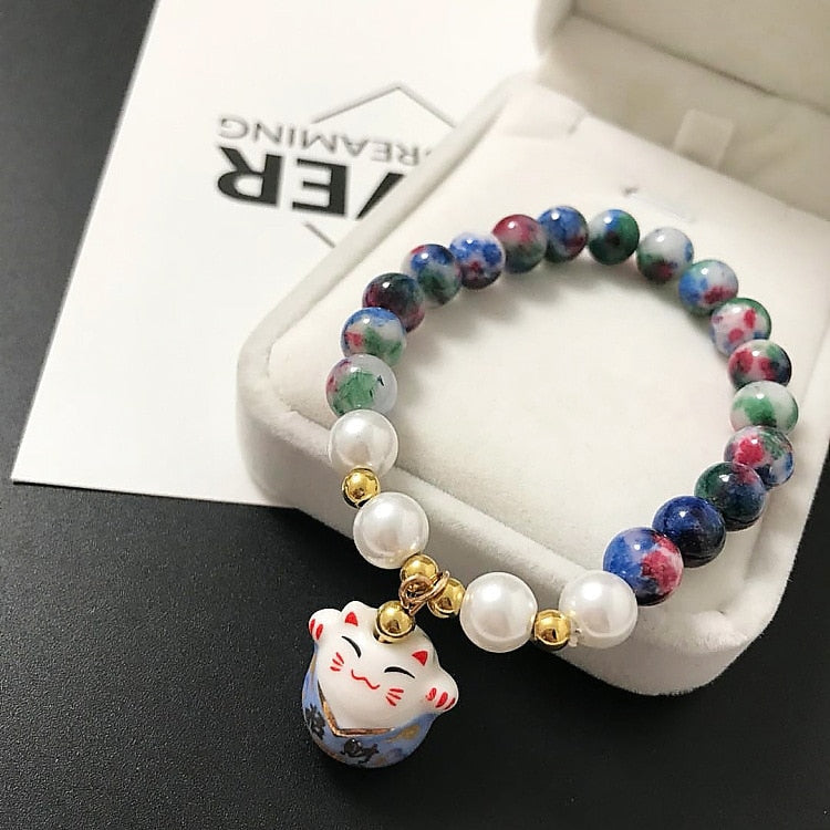 Fortune Cat Bracelet