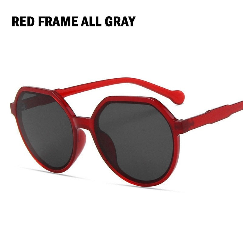 Candy Color Big Frame Sunglasses