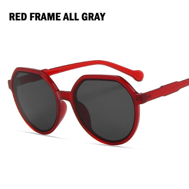 Candy Color Big Frame Sunglasses