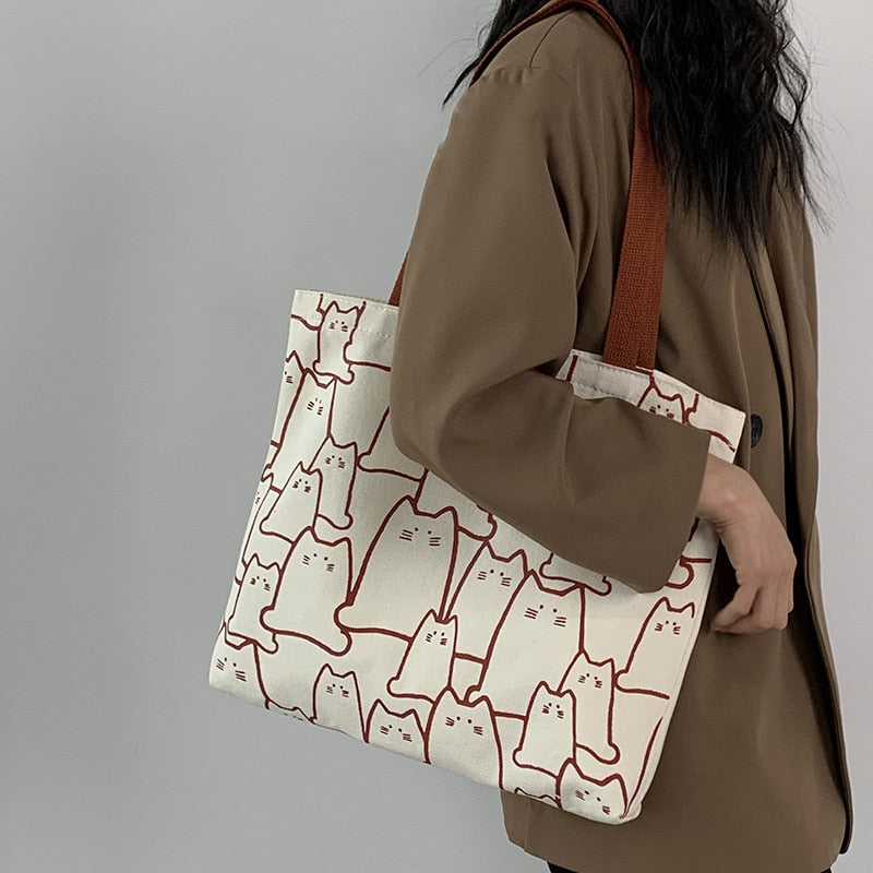 Cat Squad Tote Bag