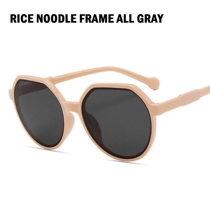 Candy Color Big Frame Sunglasses