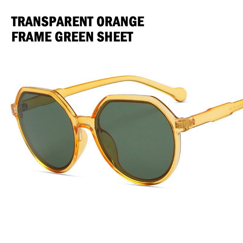Candy Color Big Frame Sunglasses