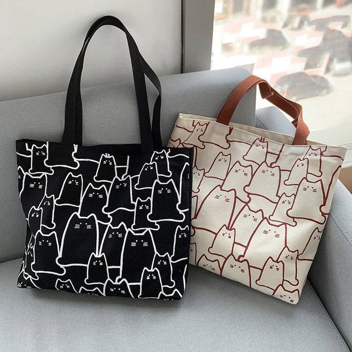 Cat Squad Tote Bag