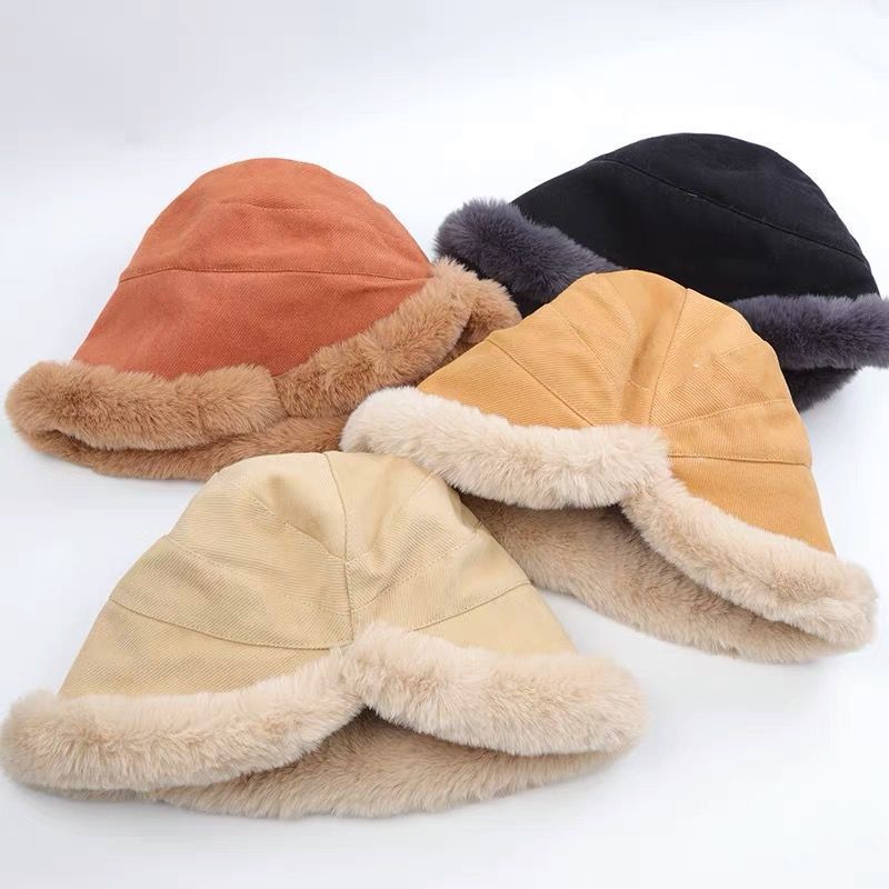 Extraordal Plus Velvet Thickened Fisherman Hat