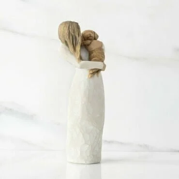 Embrace My Happiness Pet Art Sculpture