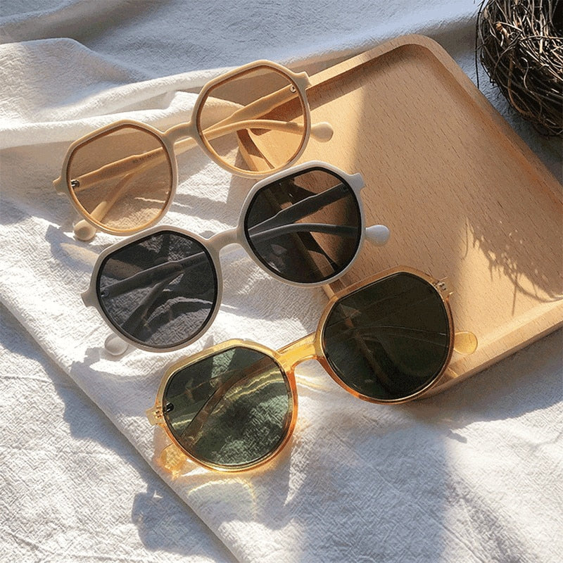 Candy Color Big Frame Sunglasses