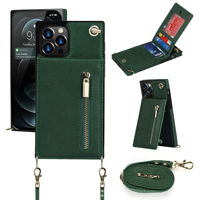 Crossbody Wallet iPhone Case
