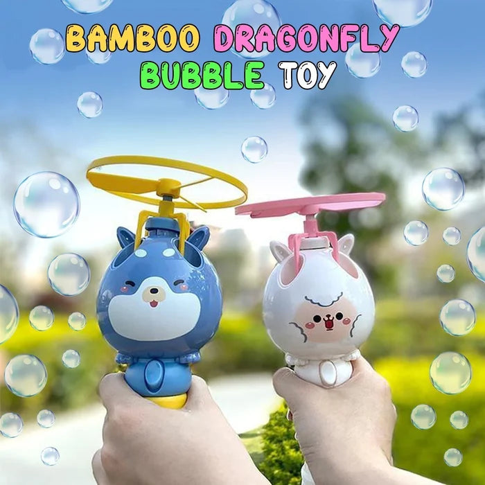 🎁Early Christmas Hot Sale  - Bamboo Dragonfly Bubble Toy
