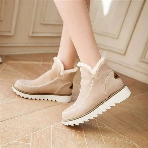 Womens Classic Non-Slip Ankle Snow Boots