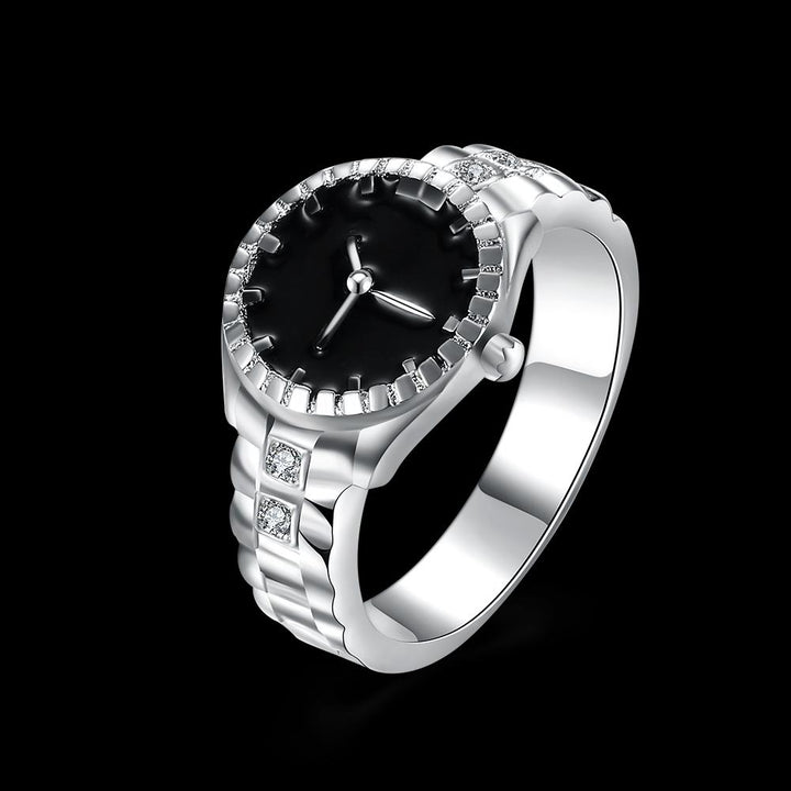 Watch Ring Set with Diamond