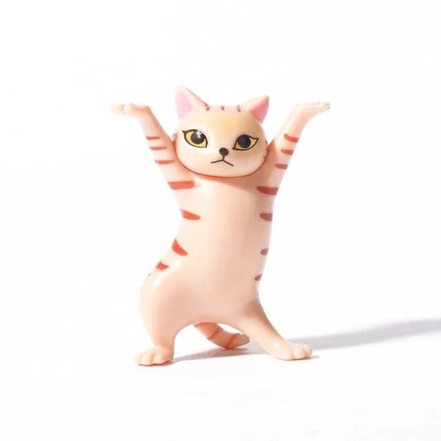 (5PCs) Cute Dance Cat Multifunction Holders
