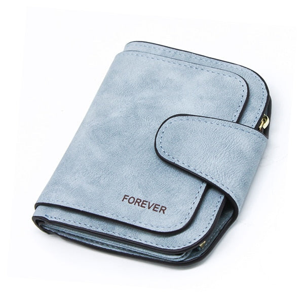 Leather Zipper Long Wallet Card Holder Viconchic