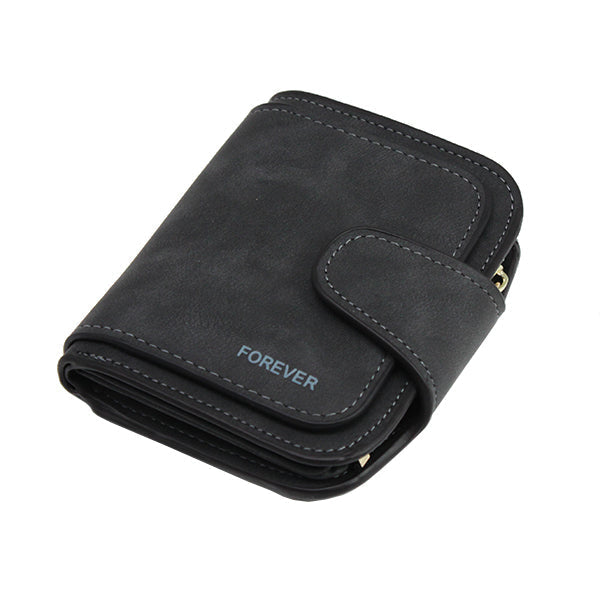 Leather Zipper Long Wallet Card Holder Viconchic